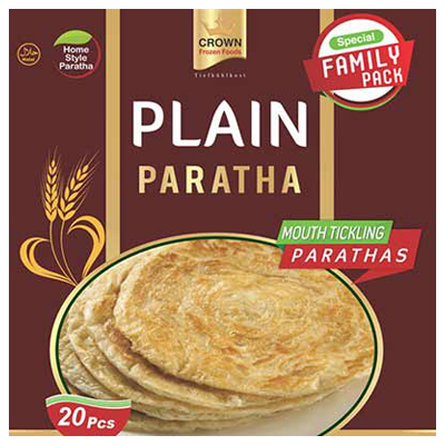 Crown Foods Plain Paratha