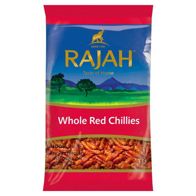 Rajah whole red chillies