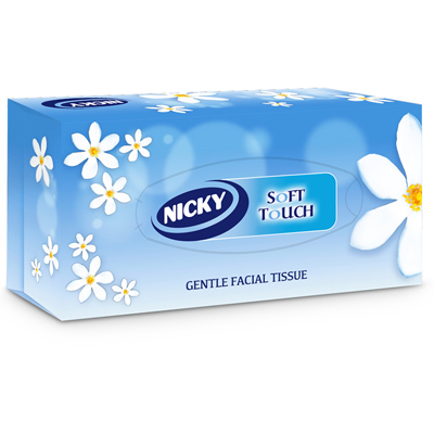 Nicky Soft Touch Gentle Facial Tissue