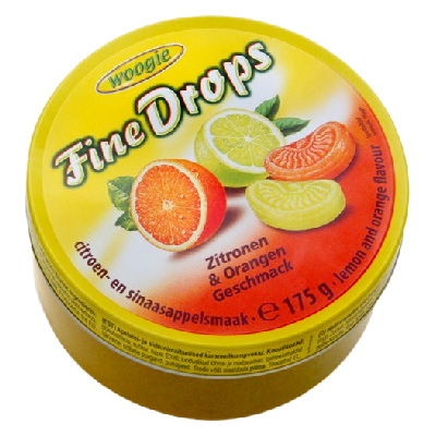 Woogie Fine Drops Citron & Orange