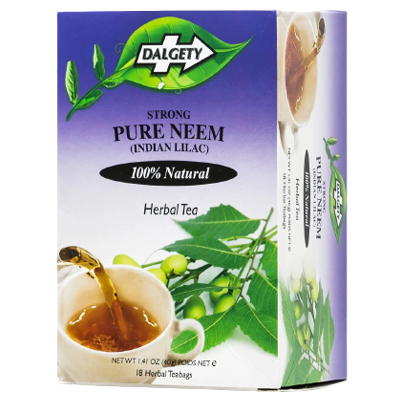 Dalgety Strong Pure Neem (Indian Lilac) Herbal Tea