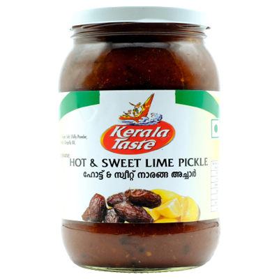 Kerala Taste Hot & Sweet Lime Pickle