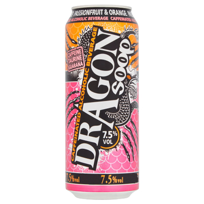 Dragon Soop Passionfruit & Orange Caffeinated Alcoholic Beverage