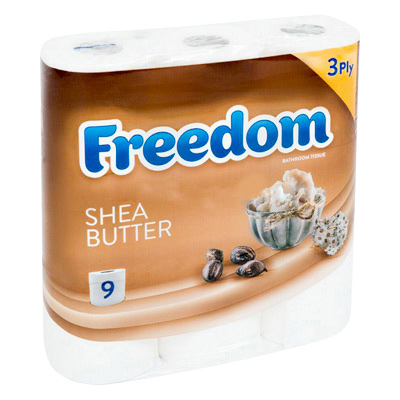 Freedom Shea Butter Toilet Roll