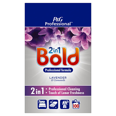 Bold 2 in 1 Professional Powder Detergent Lavender & Camomile 100 Washes