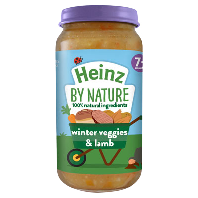 Heinz By Nature Winter Veggies & Lamb 7+ Months