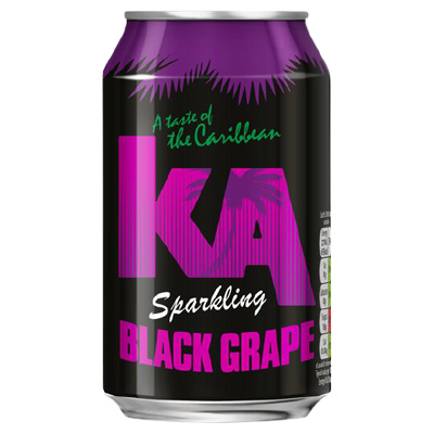 Ka Sparkling Black Grape Flavour Drink