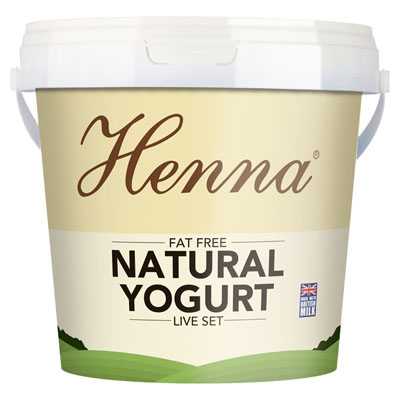 Henna Low Fat Natural Set Yogurts