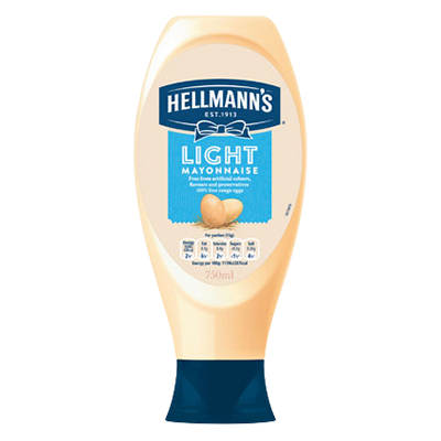 Hellmanns Squeezy Mayonnaise Light