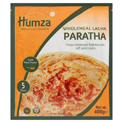 Humza Premium Food Products 5 Wholemeal Lacha Paratha