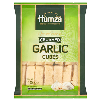 Humza Premium Food Products Crushed Garlic Cubes