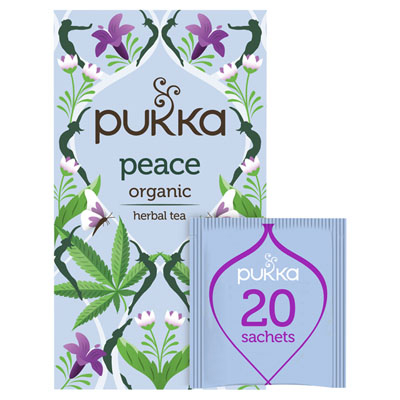 Pukka Organic Peace 20 Herbal Tea Sachets