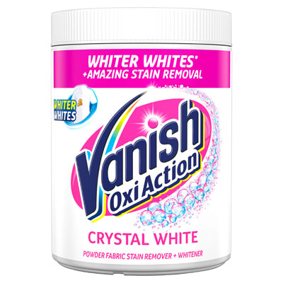 Vanish Fabric Stain Remover Oxi Action Powder Whites