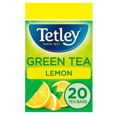 Tetley Green Tea lemon 20 Tea Bags