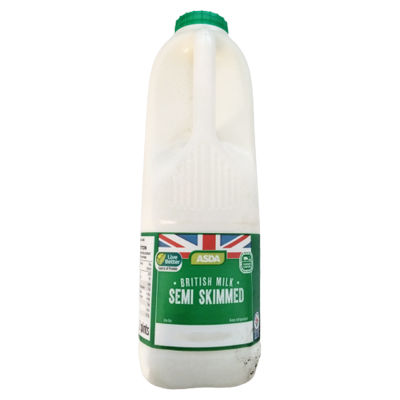 Asda British Semi Skimmed Milk