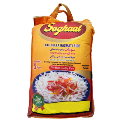 Soghaat XXL Sella Basmati rice