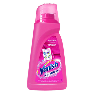 Vanish Oxi Pink Fabric Stain Remover Liquid for Colour Fabrics