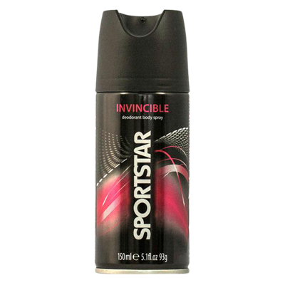 Sportstar Men Invincible deodorant spray