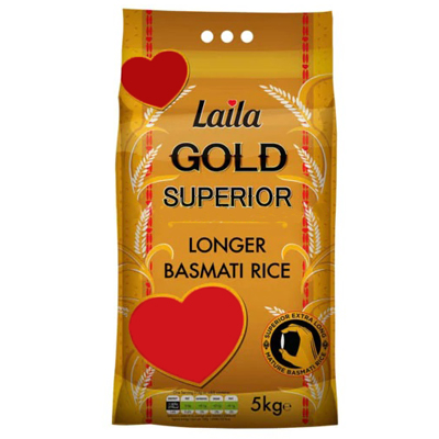 Laila Gold Superior Basmati Rice