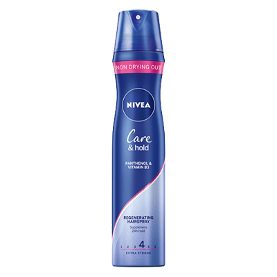 Nivea Care & Hold extra strong fixation regenerating hairspray