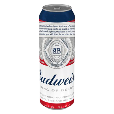 Budweiser Lager Beer Can