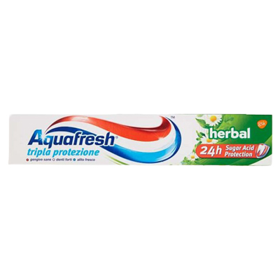 Aquafresh tripla protezione herbal