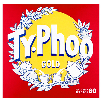 Ty-Phoo Gold 80 Tea Bags