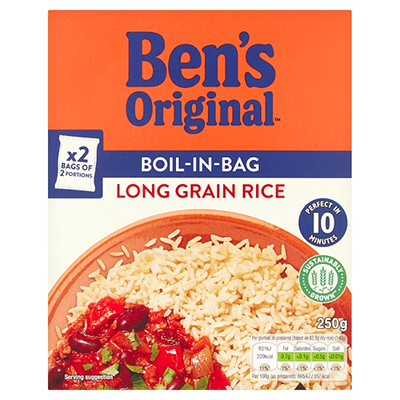 Bens Original Boil In Bag Long Grain Rice