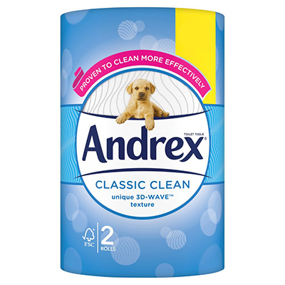 Andrex Classic Clean Toilet Roll