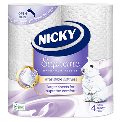 Nicky Supreme Bathroom Tissue