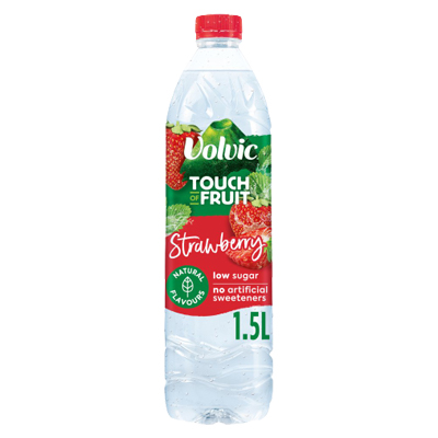 Volvic Touch Of Fruit Low Sugar Strawberry Natural Flavoured Water