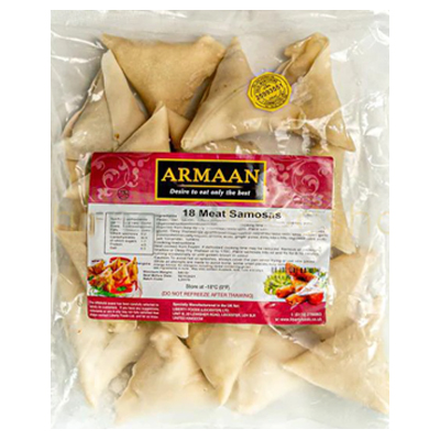 Armaan 18 Meat Samosas