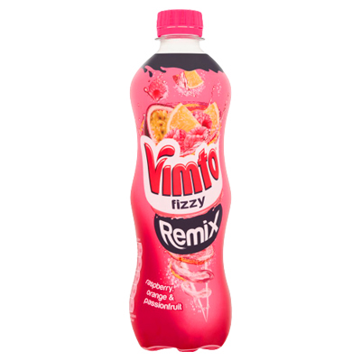 Vimto Fizzy Remix Raspberry, Orange & Passionfruit