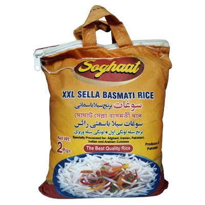 Soghaat XXL Sella Basmati rice