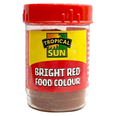 Tropical Sun Bright Red Food Colouring