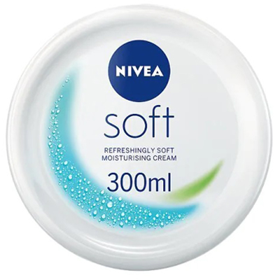 Nivea Soft Moisturising Cream For Face Hands And Body