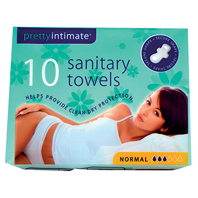 Pretty Sanitatry Towels Normal