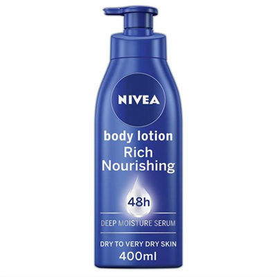 Nivea Rich Nourishing Body Lotion For Dry Skin