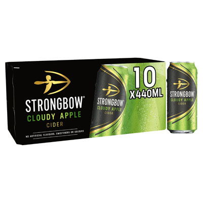 Strongbow Cloudy Apple Cider Cans