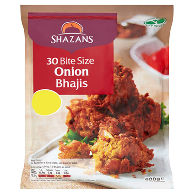 Shazans Bite Onion Bhajis