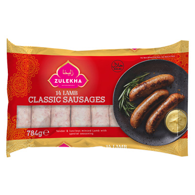 Zulekha 14 Lamb Classic Sausages