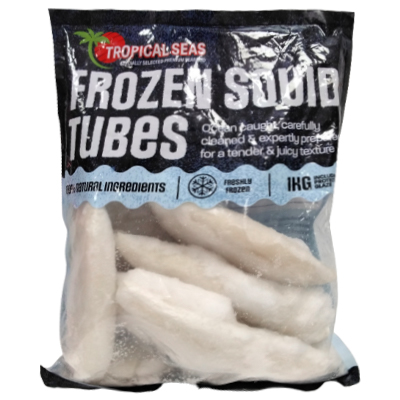 Tropical Seas Frozen Squid Tubes