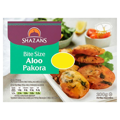 Shazans Bite Size Aloo Pakora