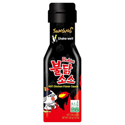 samyang buldak hot chicken spicy  chilli sauce