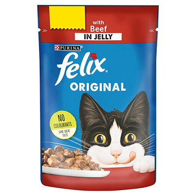 Felix Original with Beef in Jelly