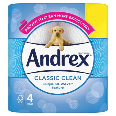 Andrex Clasisic Clean Toilet Roll