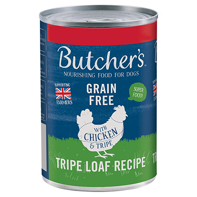 Butchers Chicken & Tripe Dog Food Tin