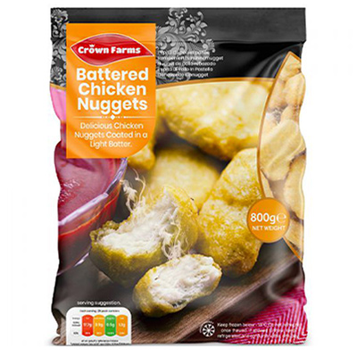 Crown Farms Breaded Chicken Nuggets