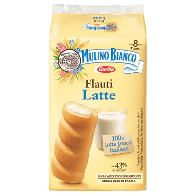 Mulino Bianco Milk Flutes