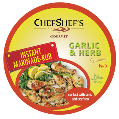 Chefshefs Garlic & Herb Seasoning